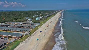 Beach nearby, white sand