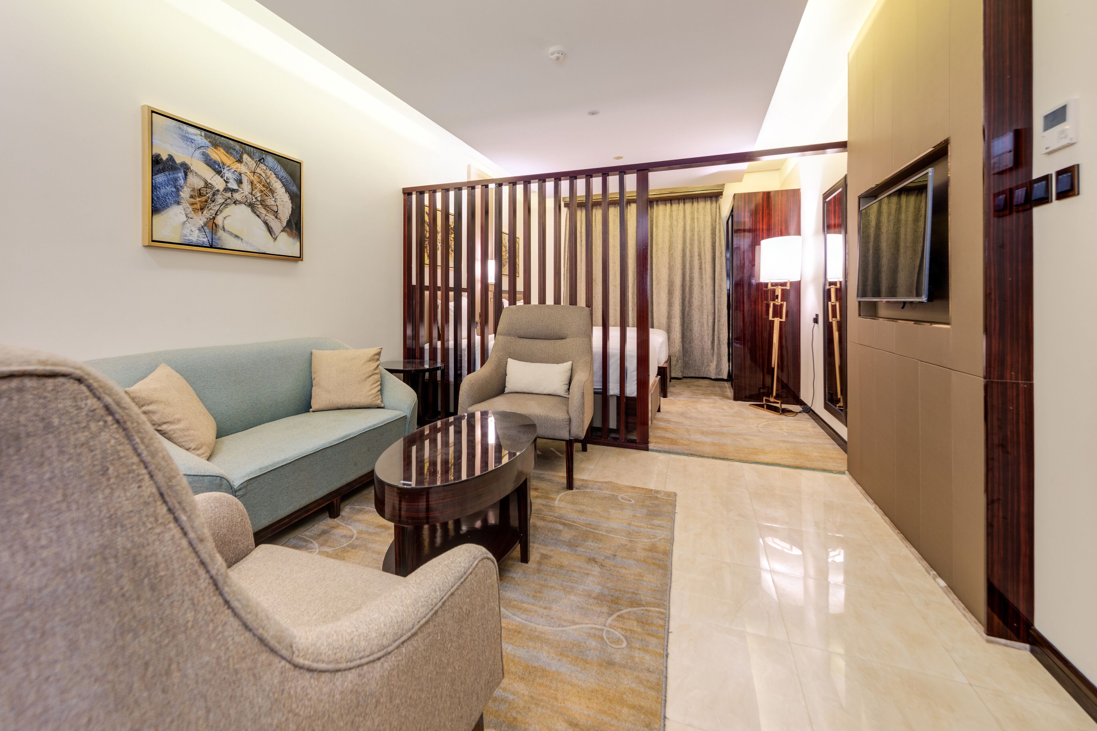 Familien-Vierbettzimmer | Bettwäsche aus ägyptischer Baumwolle, hochwertige Bettwaren