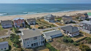 Aerial view - Sykes Beach Cottage (Atlantic Beach)