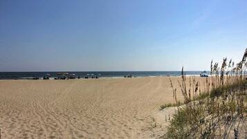 Beach nearby, white sand