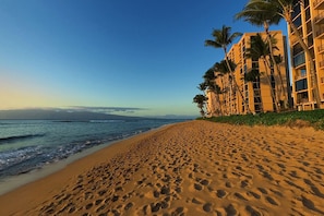 Plage, chaises longues, serviettes de plage