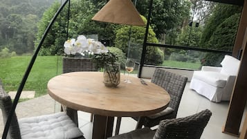 Opções para refeição ao ar livre