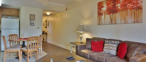 TV connectée, cheminée