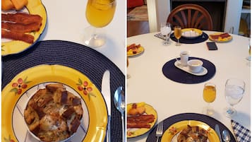 Free daily full breakfast