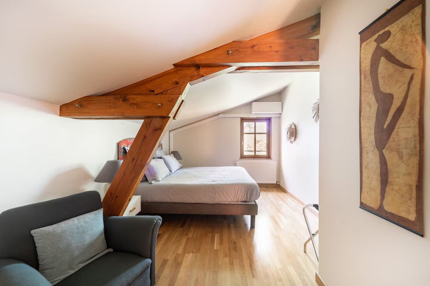 2 chambres, bureau, fer et planche à repasser, Wi-Fi gratuit