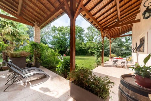 Gite climatisé, à la campagne, idéal pour les familles ! A 5 min de Tournus