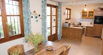 Cottage A MEDIA MANERA 5 min de Tournus y Cuisery