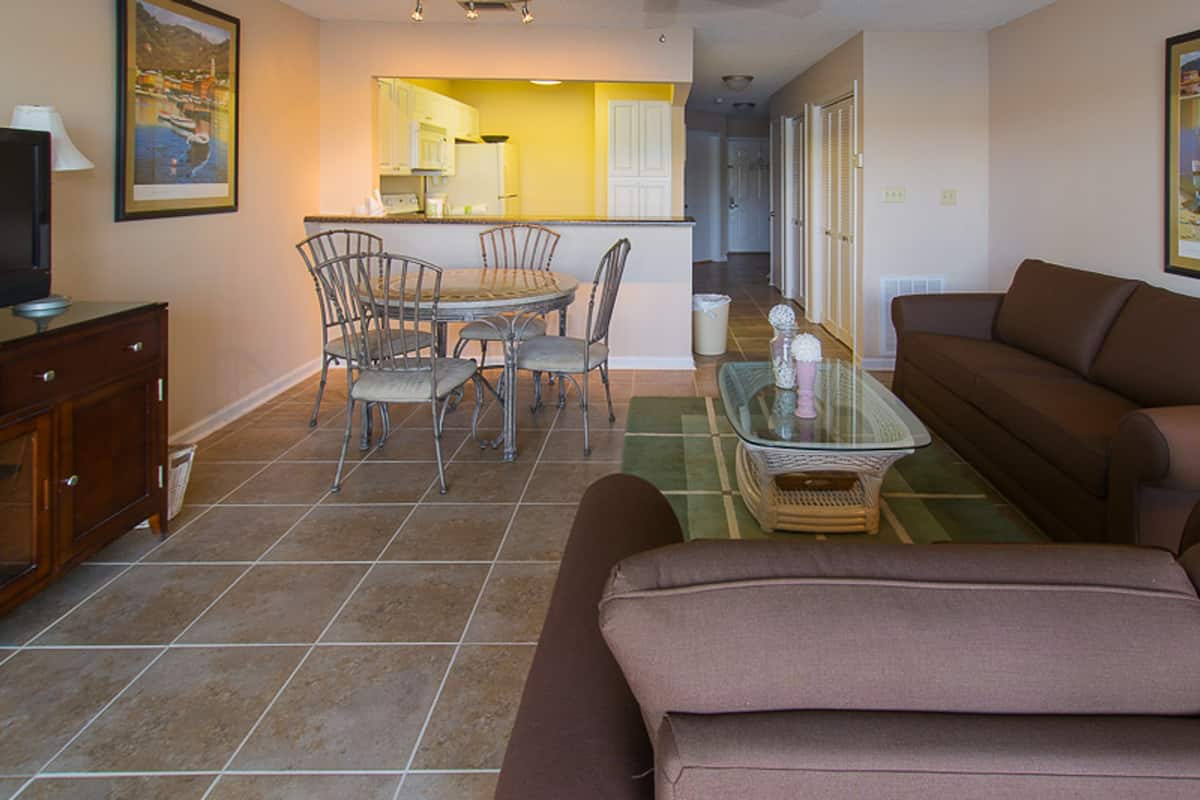 Condo, 1 Bedroom | Living room | 30-inch TV with digital channels