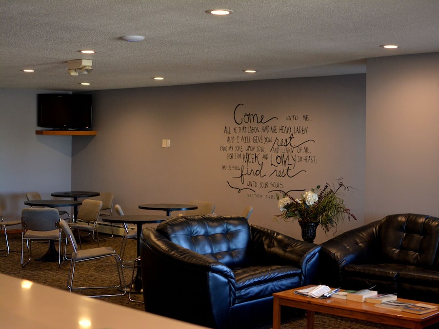 Sitteområde i lobbyen