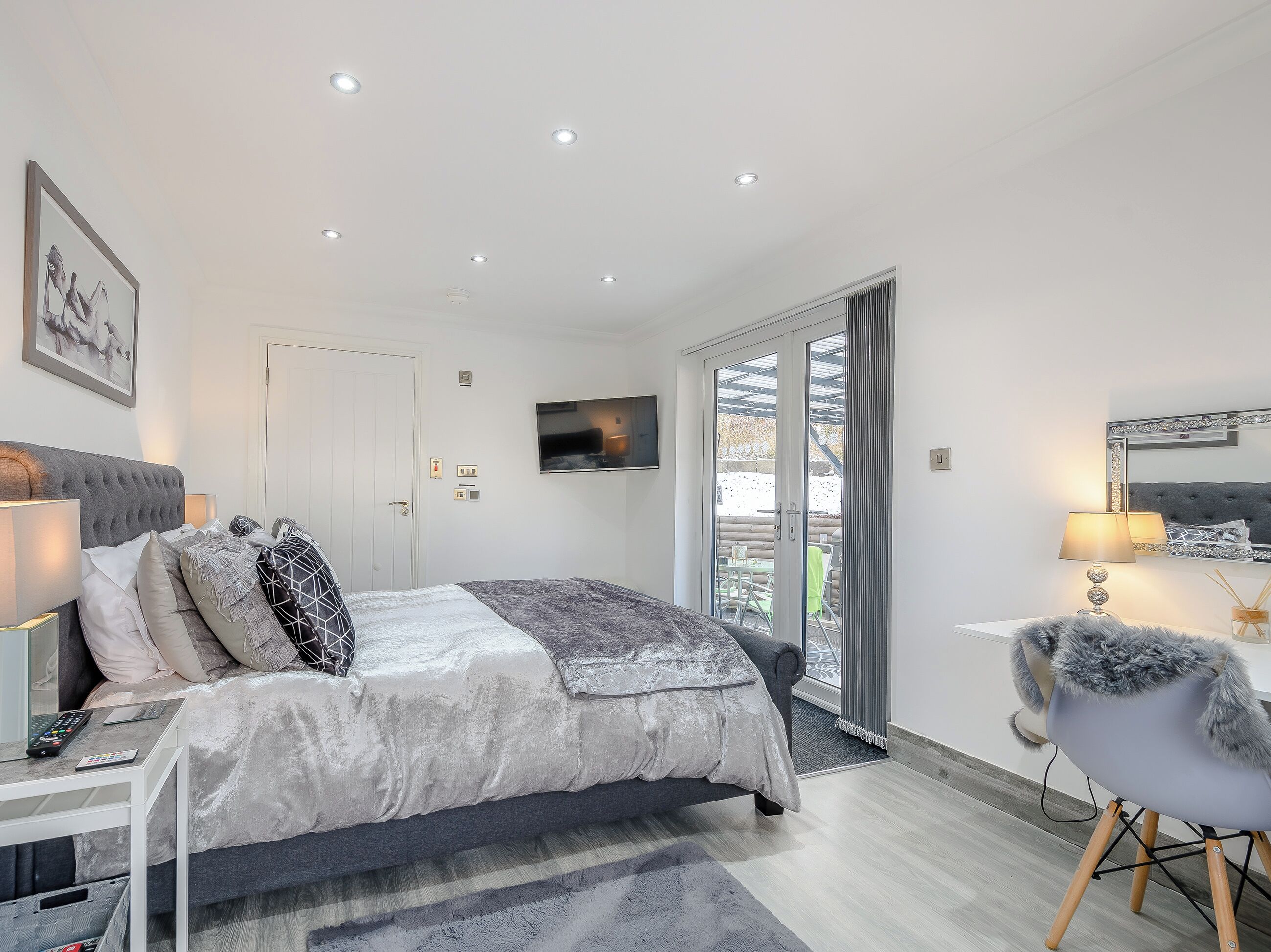 2 bedrooms, free WiFi, bed sheets, wheelchair access