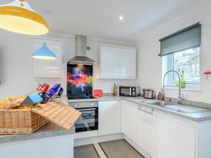 Oven, dishwasher, high chair, freezer