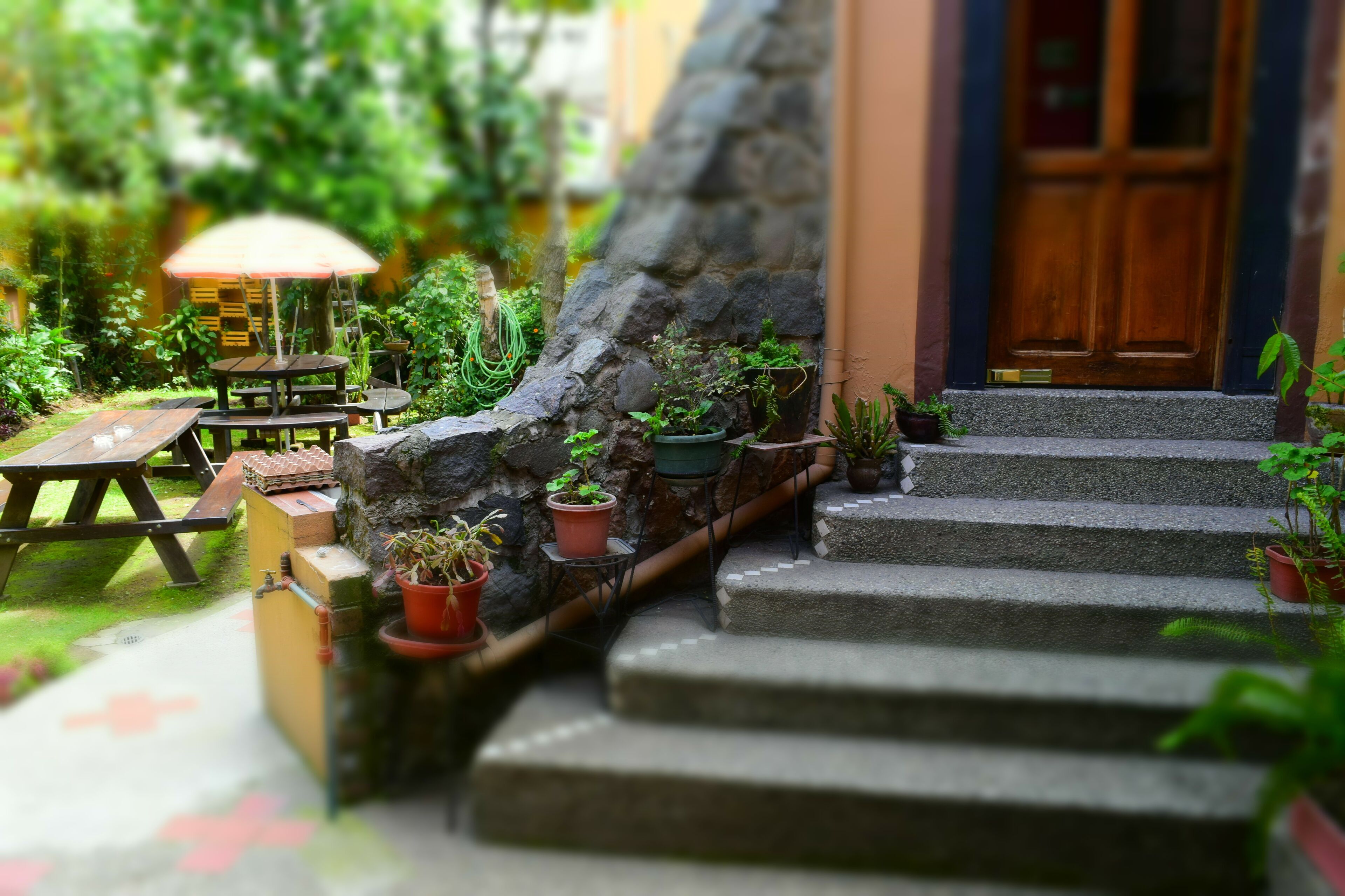 Enceinte de l’hébergement