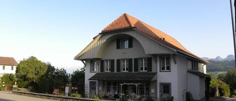 Façade de l’hébergement