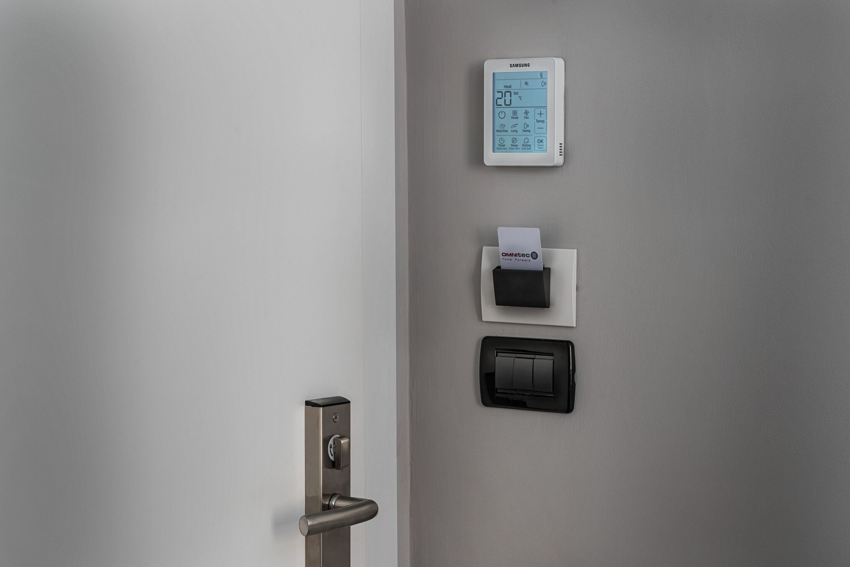 hypo-allergenic bedding, down duvets, memory-foam beds, minibar