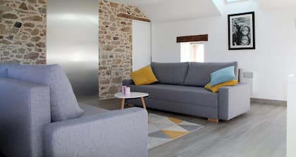 The renovated attic for your comfort