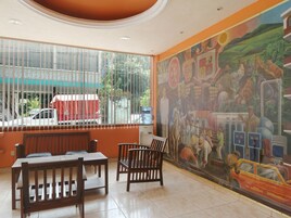 Sala de estar en el lobby