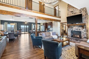 Interior - Spacious Lakeview Retreat w/Game Room, Indoor Pool, Expansive Deck & Firepit  (Branson)