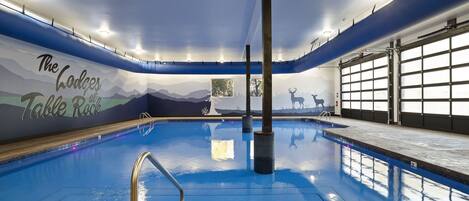 communal indoor pool-a resort amenity
(open all seasons)