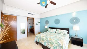 1 bedroom, WiFi, bed sheets, wheelchair access - Relaxing Oceanfront Retreat | Encanto Living 0502 (Puerto Penasco)