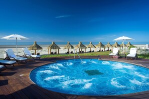 Una piscina riscaldata