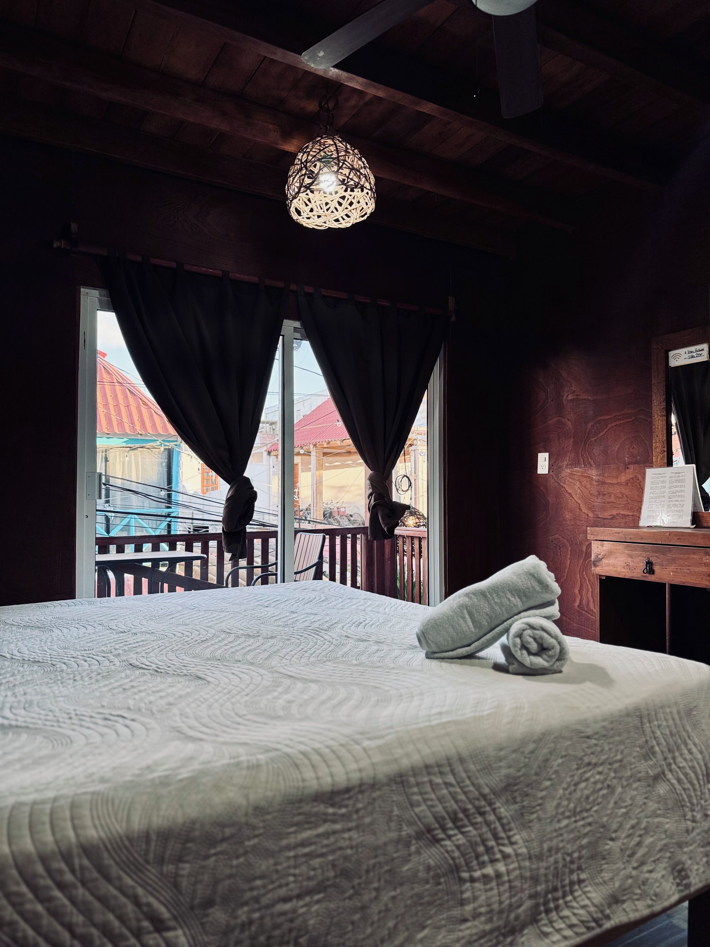 Room with king-size bed