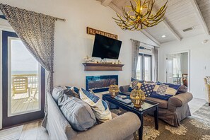 Televisio, DVD-soitin, kirjoja