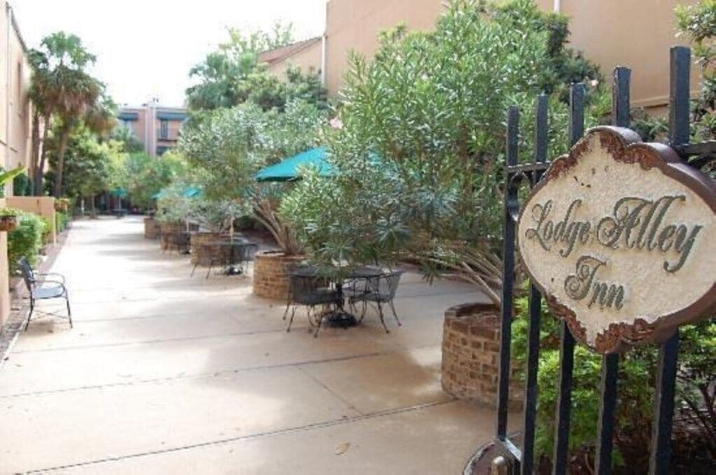 Enceinte de l’hébergement