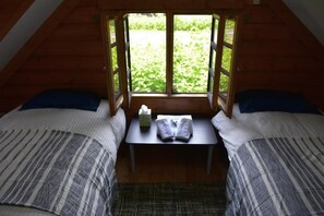 Basic-Ferienhaus, 2 Schlafzimmer | 2 Schlafzimmer, individuell dekoriert, individuell eingerichtet