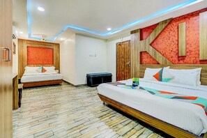 Superior Quadruple Room | Premium bedding, memory foam beds, in-room safe, individually decorated - The K11 Hotels (Chennai)