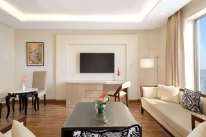 Junior Suite, 1 King Bed, Non Smoking | Minibar, in-room safe, individually decorated, individually furnished - Ramada by Wyndham Lahore Gulberg II (Lahore)