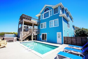 Pool - Semi-Oceanfront, Close to Beach, Private Pool, Pool Table, OS5Q, Olympus (Corolla)