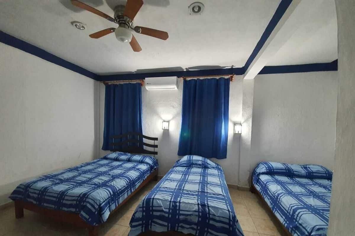 Triple Room | Iron/ironing board (on request), WiFi (free), bed sheets