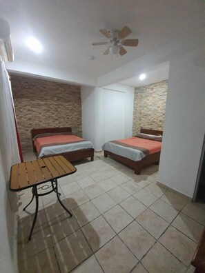 Double Room | Iron/ironing board, free WiFi, bed sheets - Hotel Posada Marcas (Cancun)
