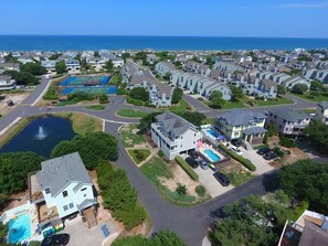 Exterior - Oceanside, Pool table, Priv Pool, Hot Tub, Community Amenities, 1, Ship's Chandler (Corolla)