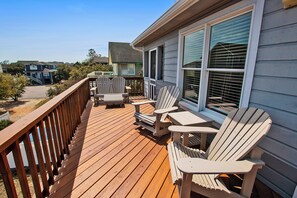 Terrace/patio - Oceanside, Private Pool, Hot Tub, Scrn Prch, OS2N, It doesn't get better than this (Corolla)