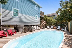 A heated pool - Oceanside, Private Pool, Hot Tub, Scrn Prch, OS2N, It doesn't get better than this (Corolla)