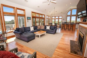 TV, fireplace, DVD player, foosball - Semi-Oceanfront, Pool, Hot Tub, Close to beach! PI145, Four Seasons (Corolla)