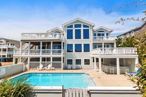 Pool - OCEANFRONT, Ocean Views, Pool, ELEV, H Tub, Dogs Welcome, CD1, A Great Place (Duck)