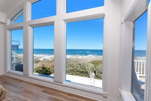 Interior - OCEANFRONT, Ocean Views, Pool, ELEV, H Tub, Dogs Welcome, CD1, A Great Place (Duck)