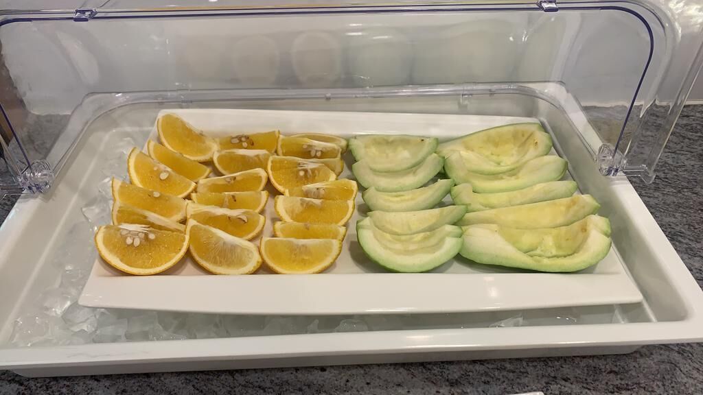 free daily self-service breakfast