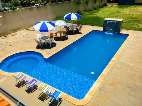 Outdoor pool. Rancho Os Impossiveis