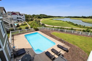 Una piscina riscaldata