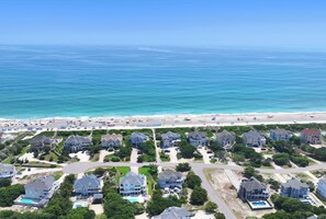 Exterior - Semi-Oceanfront, Private Pool with big pool deck, Close to Beach, PI12, A Shore Thing (Corolla)