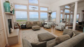 TV, fireplace, DVD player, stereo