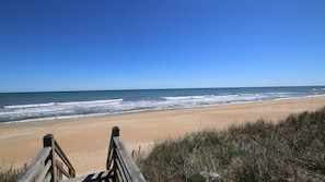 On the beach