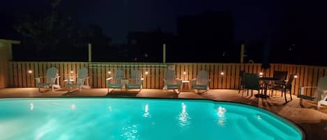 Uppvärmd pool