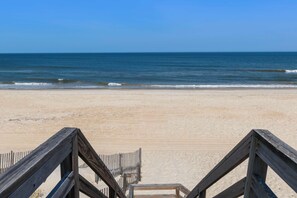On the beach - OCEANFRONT, Ocean Views, Private Pool, Private Beach Access, Foosball, PI76, Life of Reilly (Corolla)