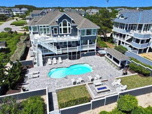 Exterior - OCEANFRONT, Poolside Bar, Private Pool, Ocean  Views, PI49, Treasure Island (Corolla)