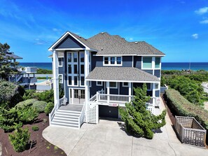 Exterior - OCEANFRONT, Poolside Bar, Private Pool, Ocean  Views, PI49, Treasure Island (Corolla)