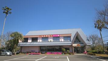 Voorkant van accommodatie